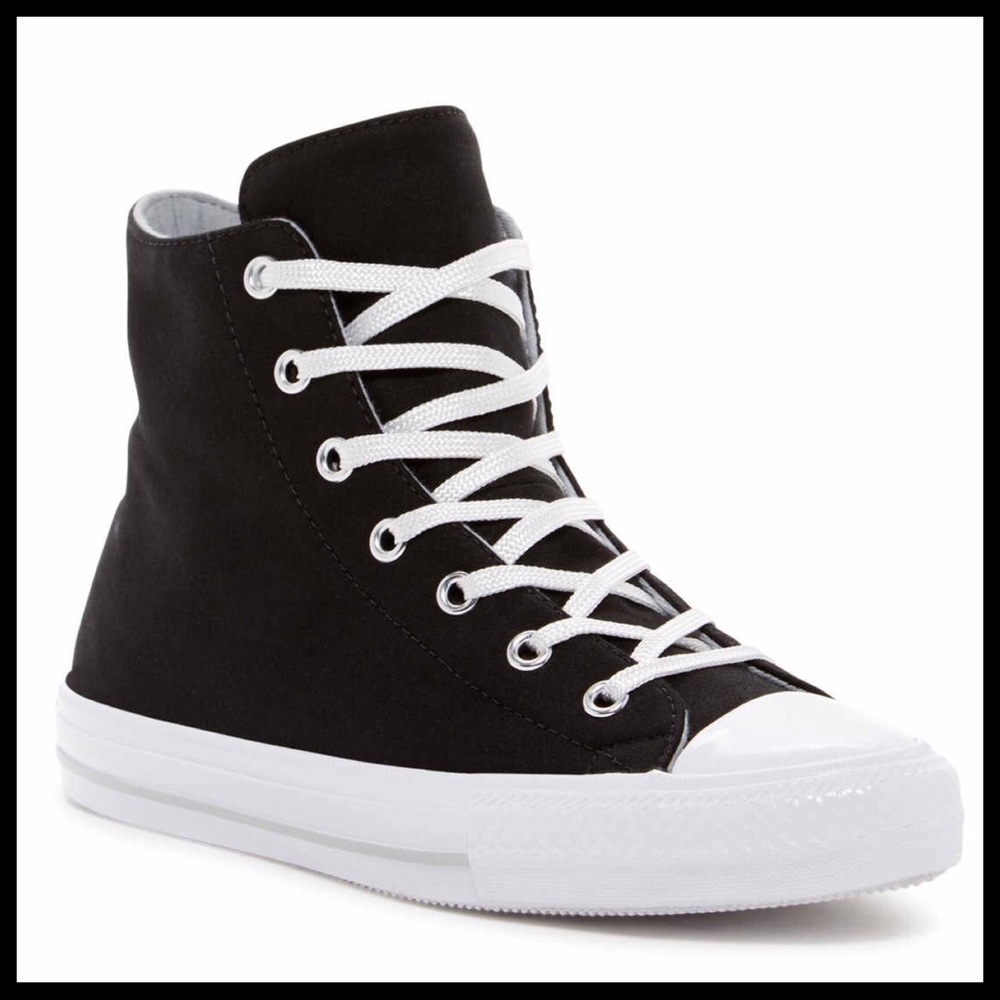 CONVERSE CHUCK TAYLOR ALL STAR BLACK HIGH TOPS A2C - Picture 8 of 8